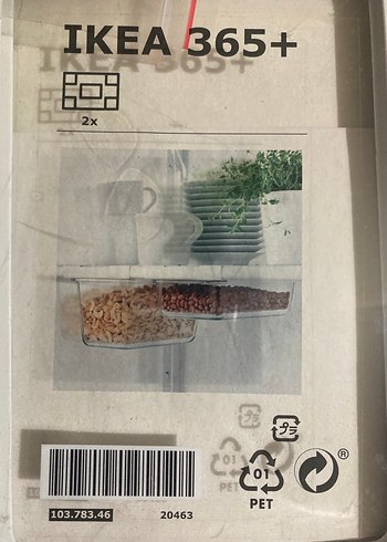 Ikea IKEA365+ Saklama kabı asma aparatı