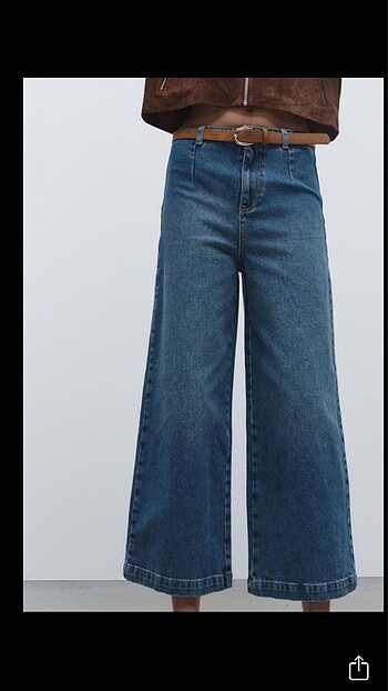 Zara wide leg jean