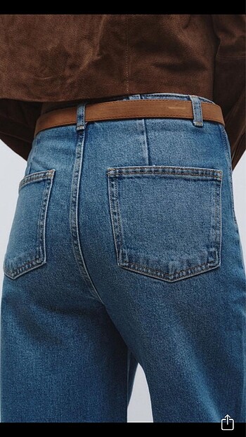 s Beden Zara wide leg jean