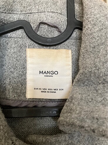 xs Beden Mango kaşe mont