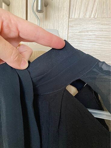 s Beden siyah Renk Şık bluz