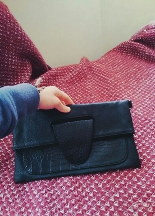 universal Beden siyah Renk deri portföy çanta
