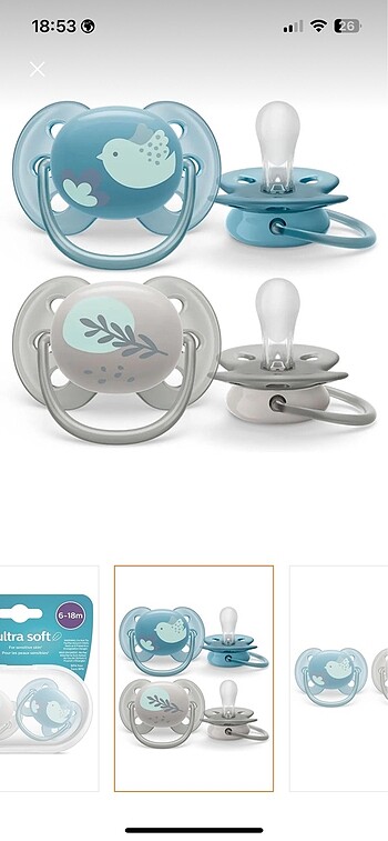 Philips Philips avent 6+18 emzik