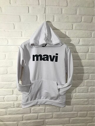 Mavi Jeans Mavi Kapüşonlu Sweatshirt