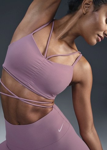 orijinal nike pembe bralet - Görsel 7