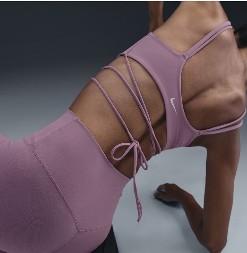 orijinal nike pembe bralet - Görsel 5