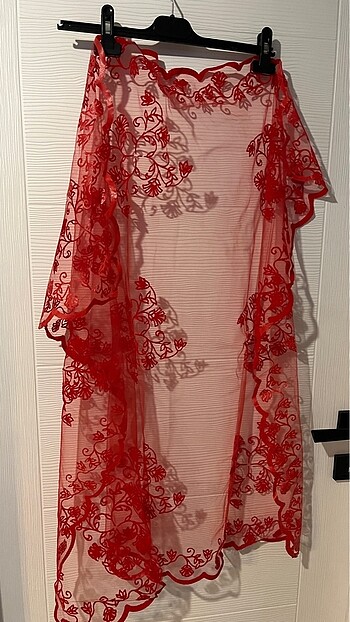 Gelin damat örtüsü duvağı - Görsel 5