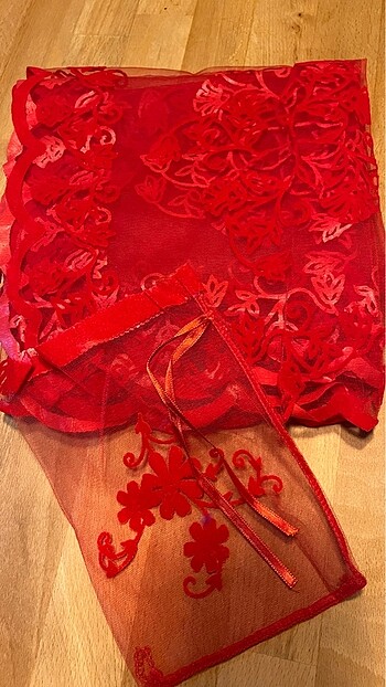 Gelin damat örtüsü duvağı - Görsel 3