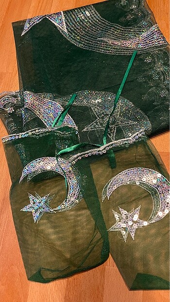 Gelin damat örtüsü duvağı - Görsel 9