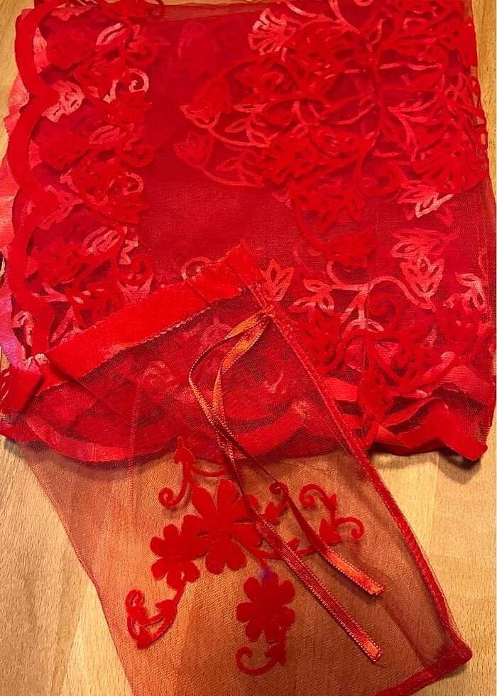 Gelin damat örtüsü duvağı - Görsel 3