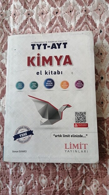 Limit yayınları Tyt ayt kimya el kitabı