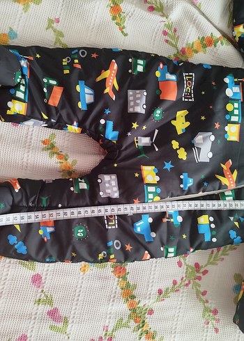 Çok Renkli Baskılı Bebek Tulumu - Görsel 2