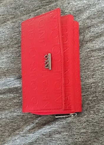 U.S Polo Assn. KIRMIZI POLO CÜZDAN