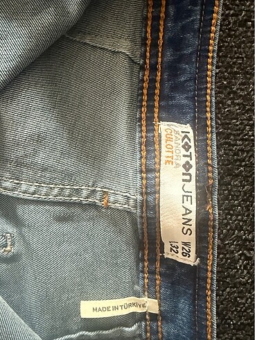 26 Beden lacivert Renk Koton jean