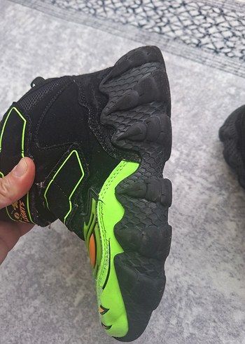 Yeşil Renkli Çocuk Spor Ayakkabısı Velcro - Görsel 3