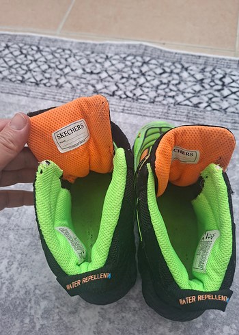 Yeşil Renkli Çocuk Spor Ayakkabısı Velcro - Görsel 5