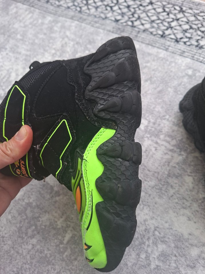 Yeşil Renkli Çocuk Spor Ayakkabısı Velcro - Görsel 3