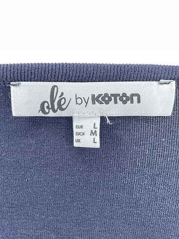 l Beden çeşitli Renk Koton Bluz %70 İndirimli.