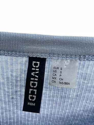 s Beden mavi Renk H&M T-shirt %70 İndirimli.