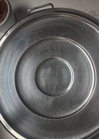 Parlak Gri Paslanmaz Çelik Tencere - Görsel 6