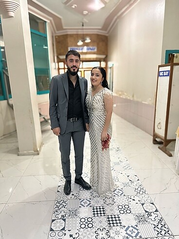 38 Beden Pullu payetli abiye