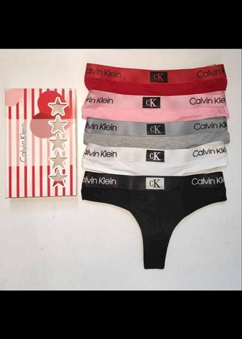 Calvin Klein 5li tanga külot