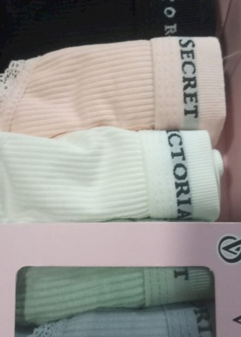 Victoria s Secret Victoria's Secret Mini Dantelli Kadın Külot Seti