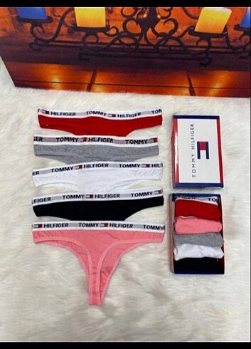 Tommy Hilfiger 5li tanga külot 