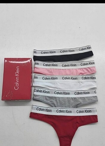 Calvin Klein 5li Tanga külot 