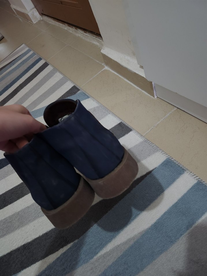 Erkek Lacivert Süet Bağcıklı Bot - Görsel 4