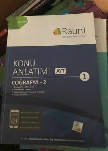 Raunt AYT TYT Konu Anlatımı Kitabı
