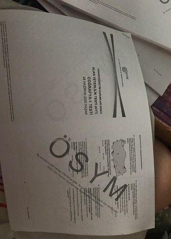YSK ÖSYM çıkmış sorular