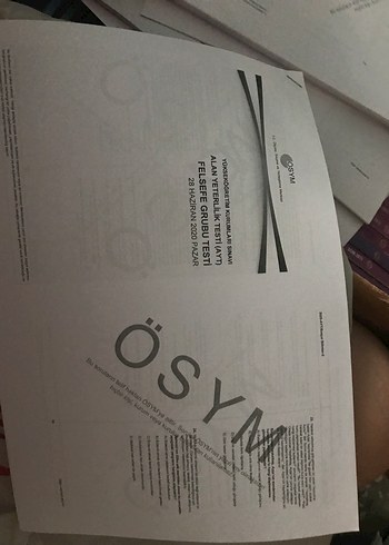  Beden YSK ÖSYM çıkmış sorular