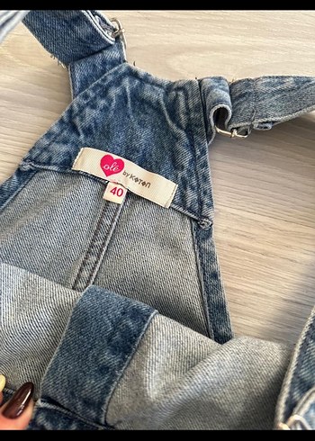 Koton Denim salopet tulum - Görsel 2