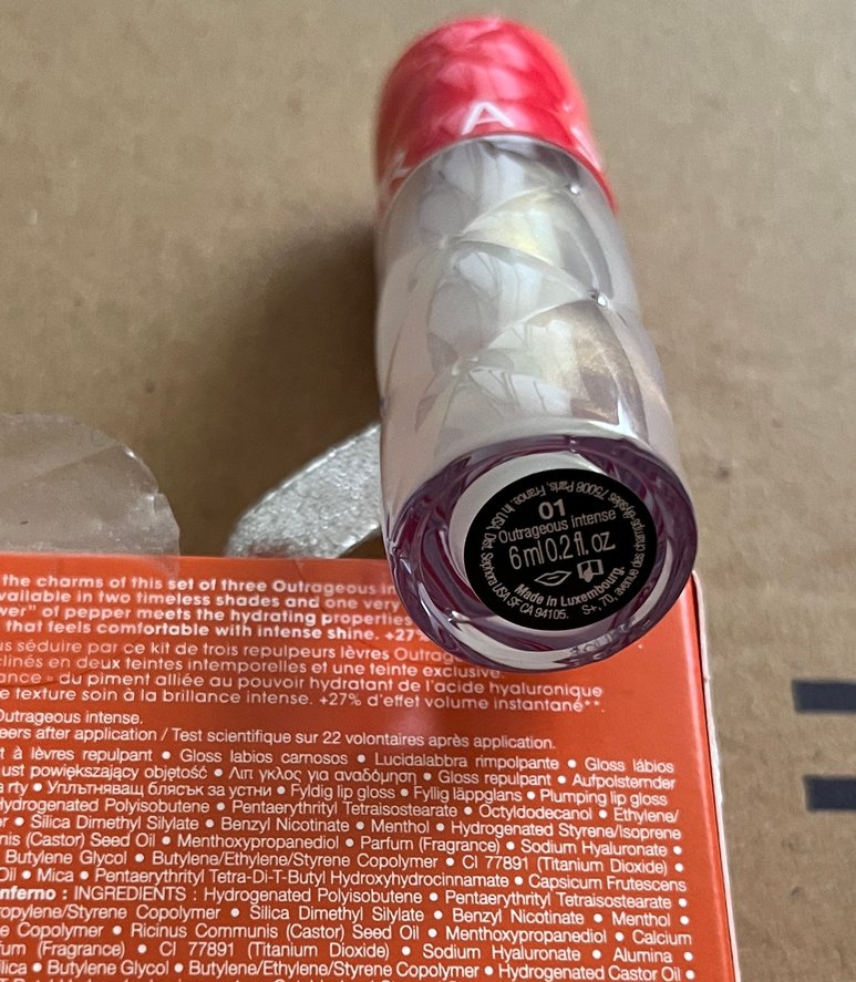 Sephora 01 Outrageous intense Lip Gloss - Görsel 3