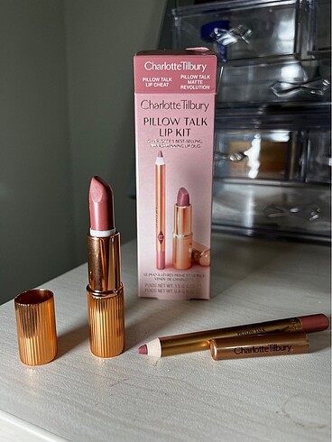 Pillowtalk lip kit ikili set charlotte tillbury