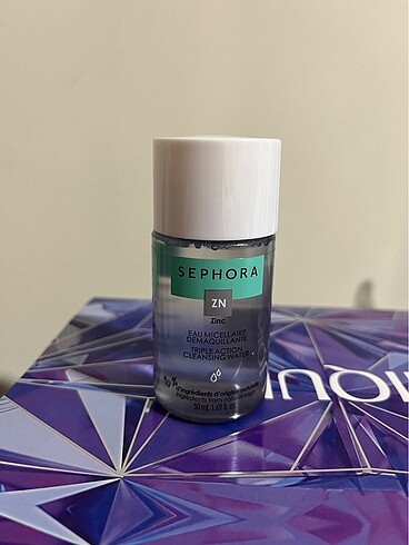 Sephora Triple action cleasing water yeni