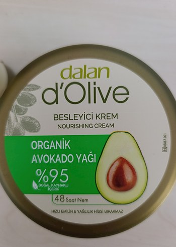 Dalan d'Olive Organik Avokado Yağı El ve vücut Kremi - Görsel 2