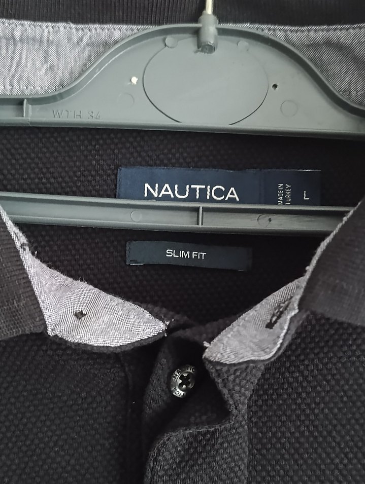 Erkek Siyah Uzun Kollu Polo Tişört - Görsel 2