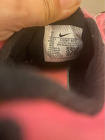 32 Beden Kız çocuk ayakkabı nike