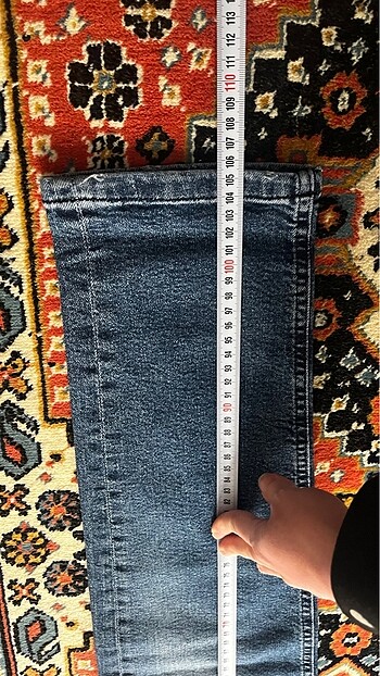 38 Beden mavi Renk Bay pantolon