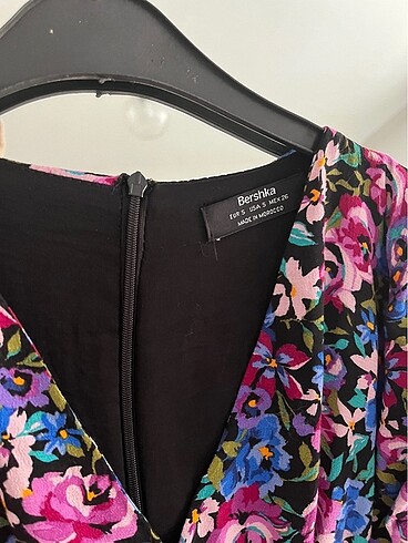 Bershka Çiçekli elbise