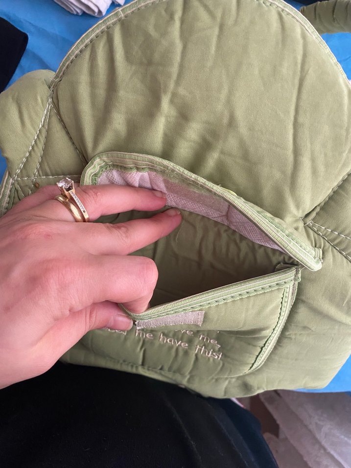 Yeşil Pastel Bebek Taşıyıcı - Görsel 3