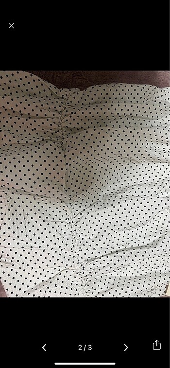 Mango Mango puantiyeli drape etek