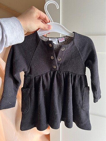 Zara siyah bebek elbise