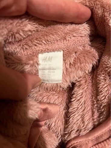 12-18 Ay Beden H&M peluş mont