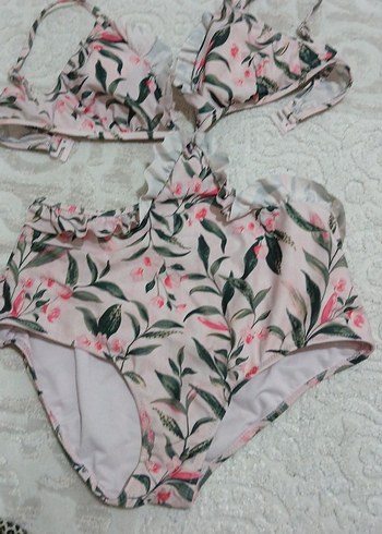 Çiçekli Bohem  Bikini Takımı - Görsel 3