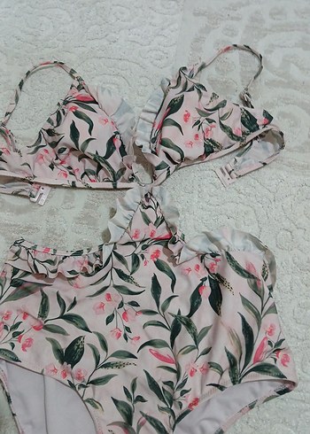 Çiçekli Bohem  Bikini Takımı - Görsel 2