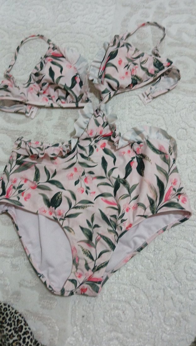 Çiçekli Bohem  Bikini Takımı - Görsel 3