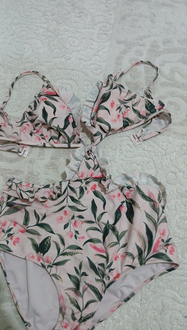 Çiçekli Bohem  Bikini Takımı - Görsel 2